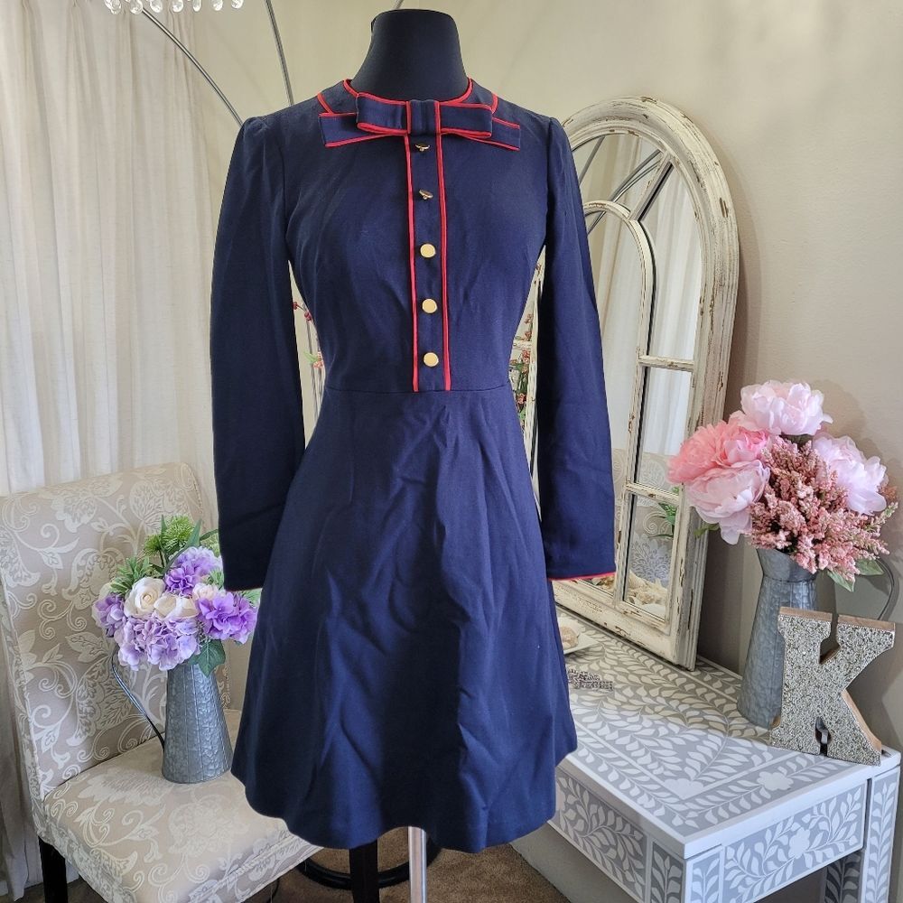 🍒NWOT🍒 PREPPY NAVY DRESS